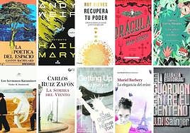 Portadas de distintos libros recopilados.