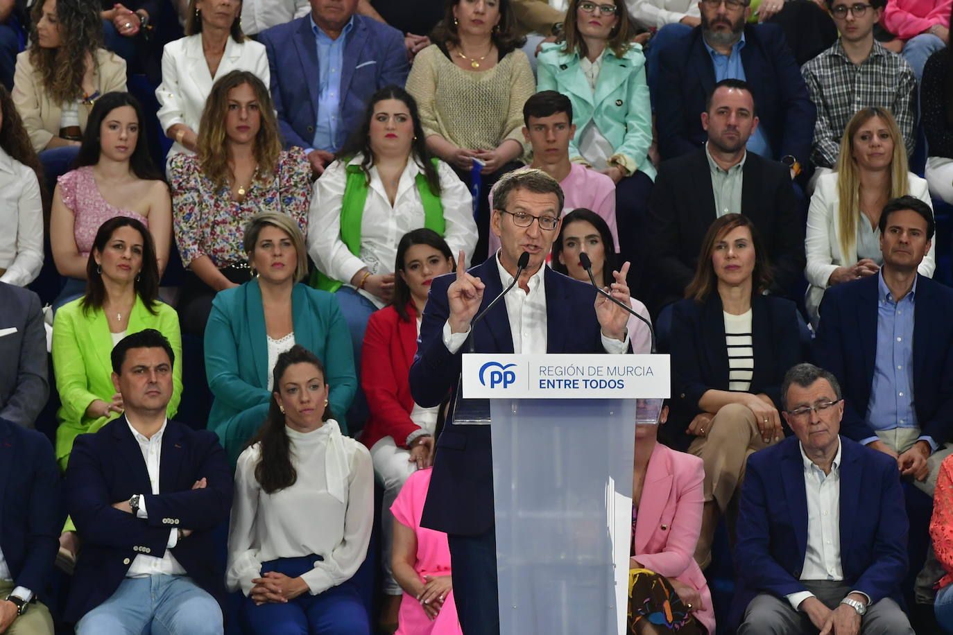 La presentación de los 45 candidatos del PP a alcalde en la Región, en imágenes
