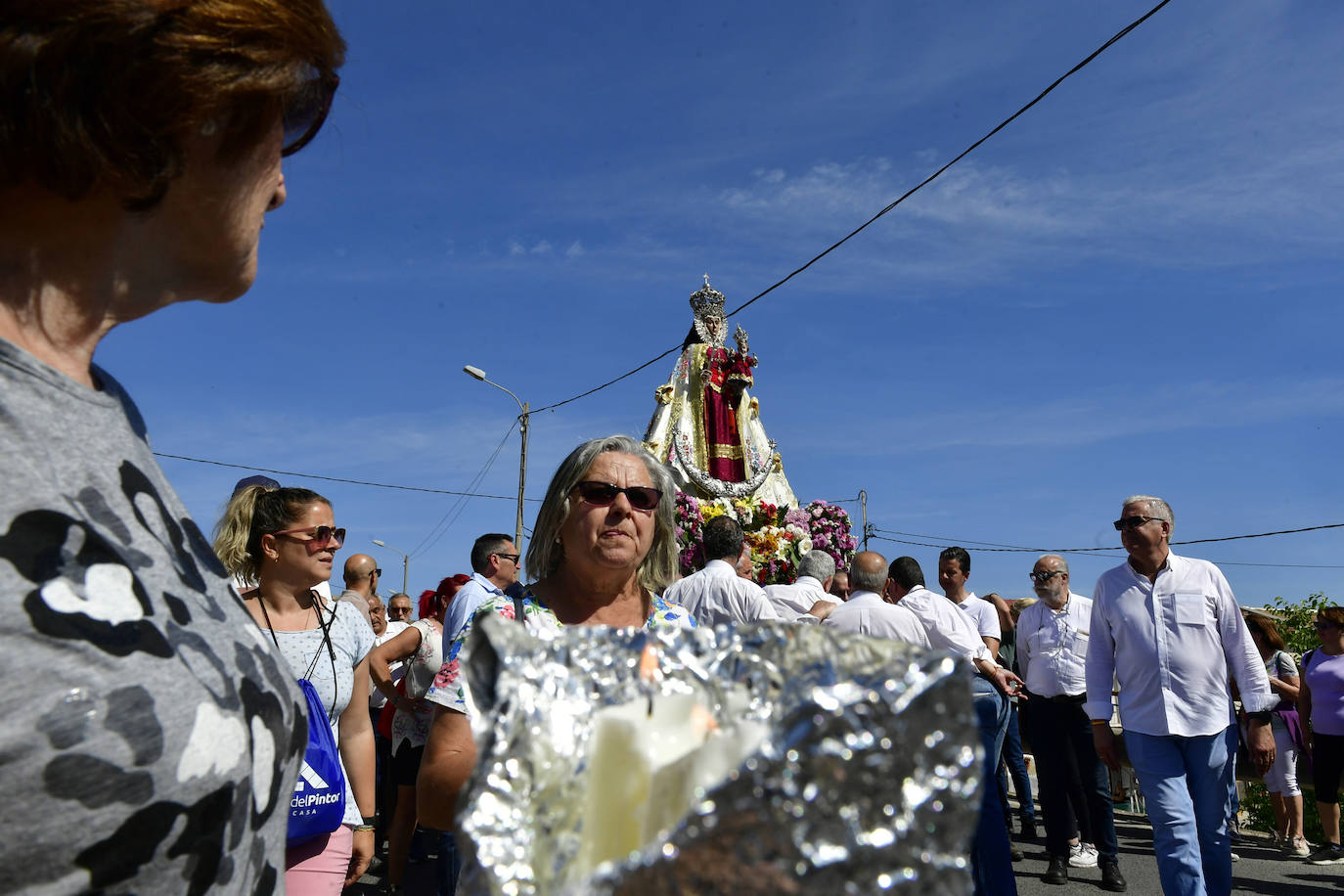 La subida de la Virgen de la Fuensanta a su santuario, en imágenes