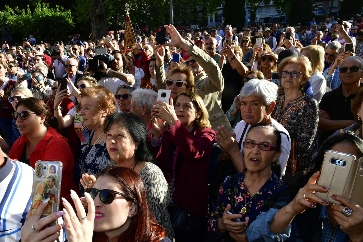 La subida de la Virgen de la Fuensanta a su santuario, en imágenes
