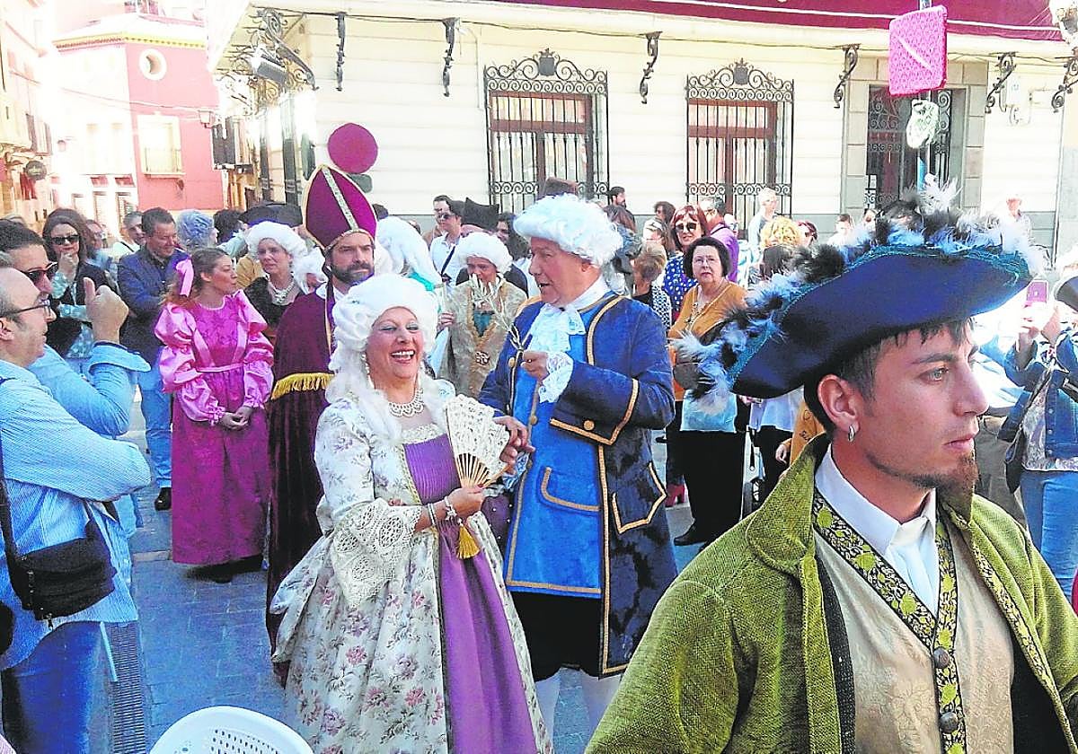 El Barroco toma las calles de Mula estos días.