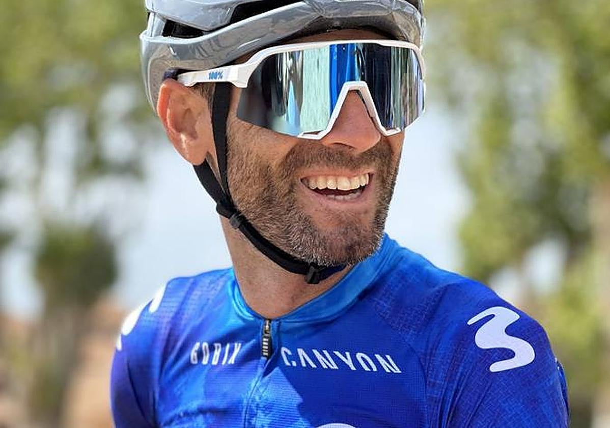 Alejandro Valverde, el pasado domingo en Berja (Almería).