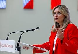 Patricia Guasp, portavoz política de Ciudadanos, en una imagen de archivo.