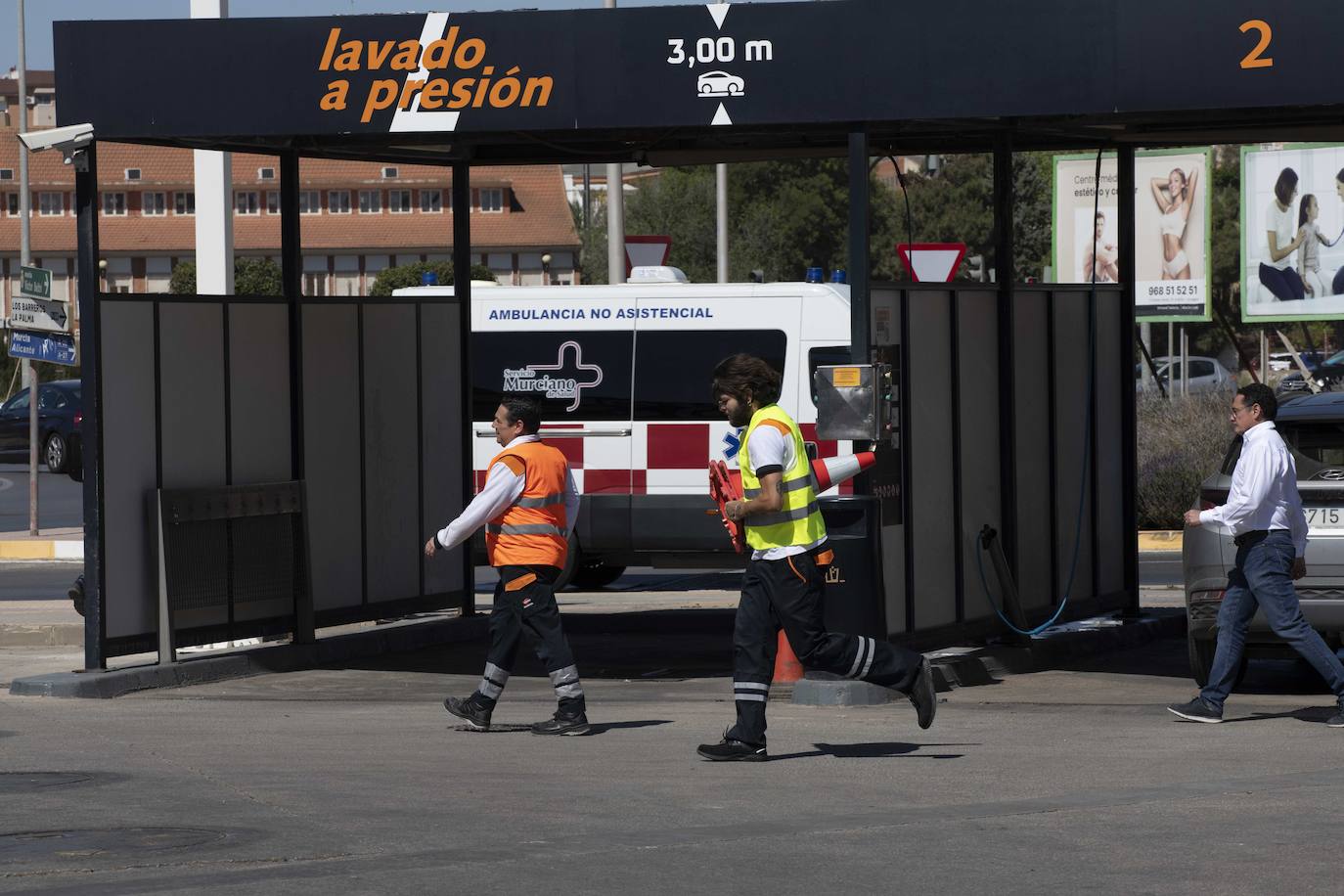 Simulacro de un accidente en Cartagena