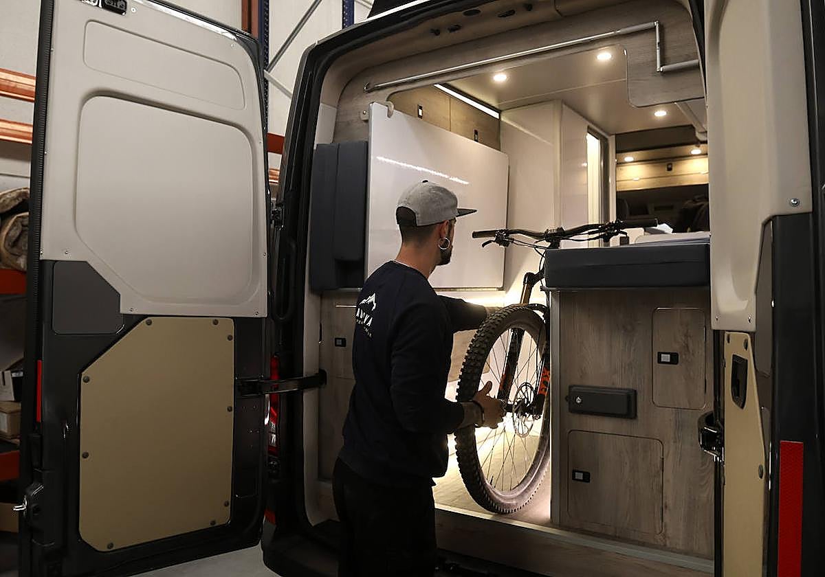 El interior de las campers, en imágenes