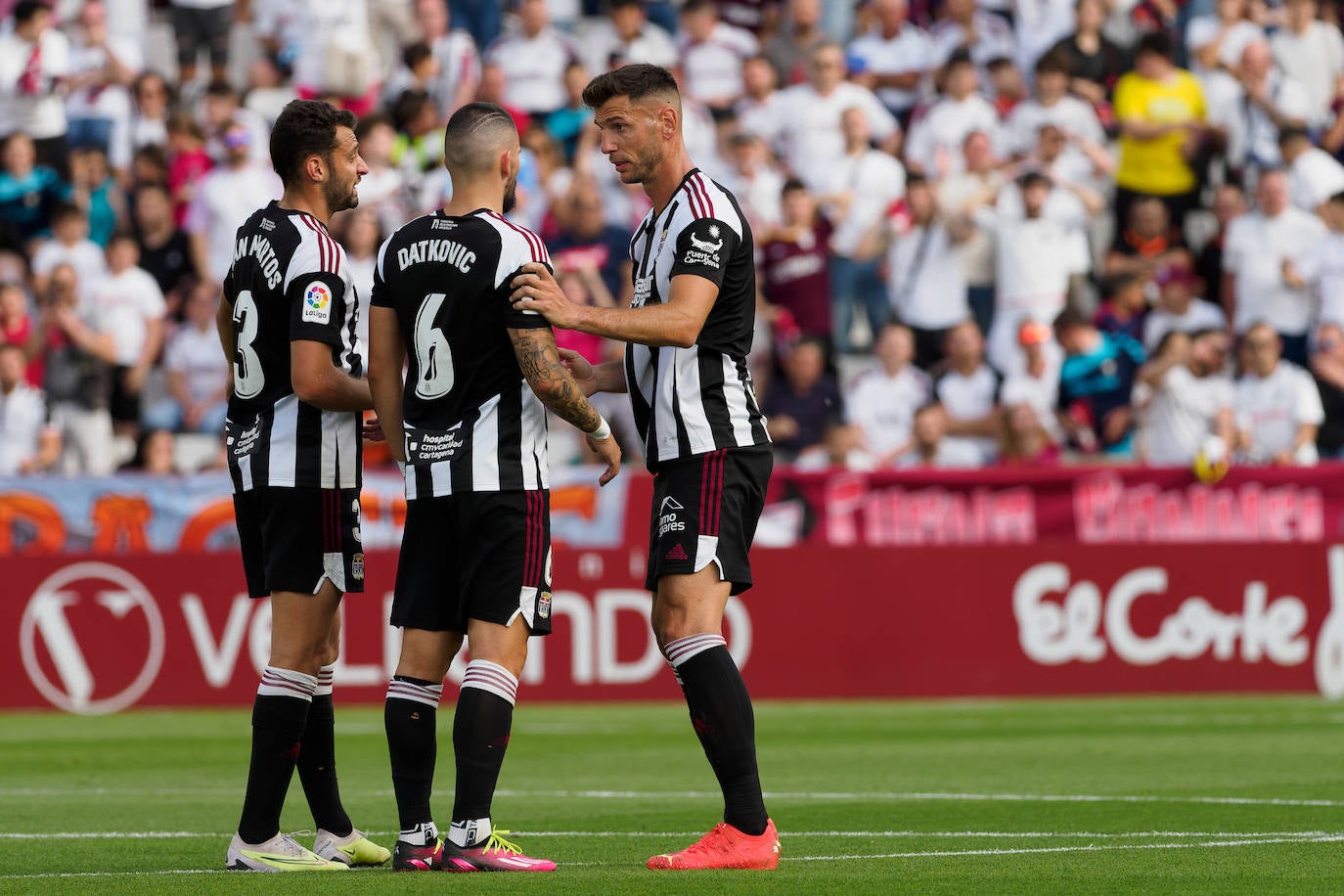 El empate del Cartagena frente al Albacete, en imágenes