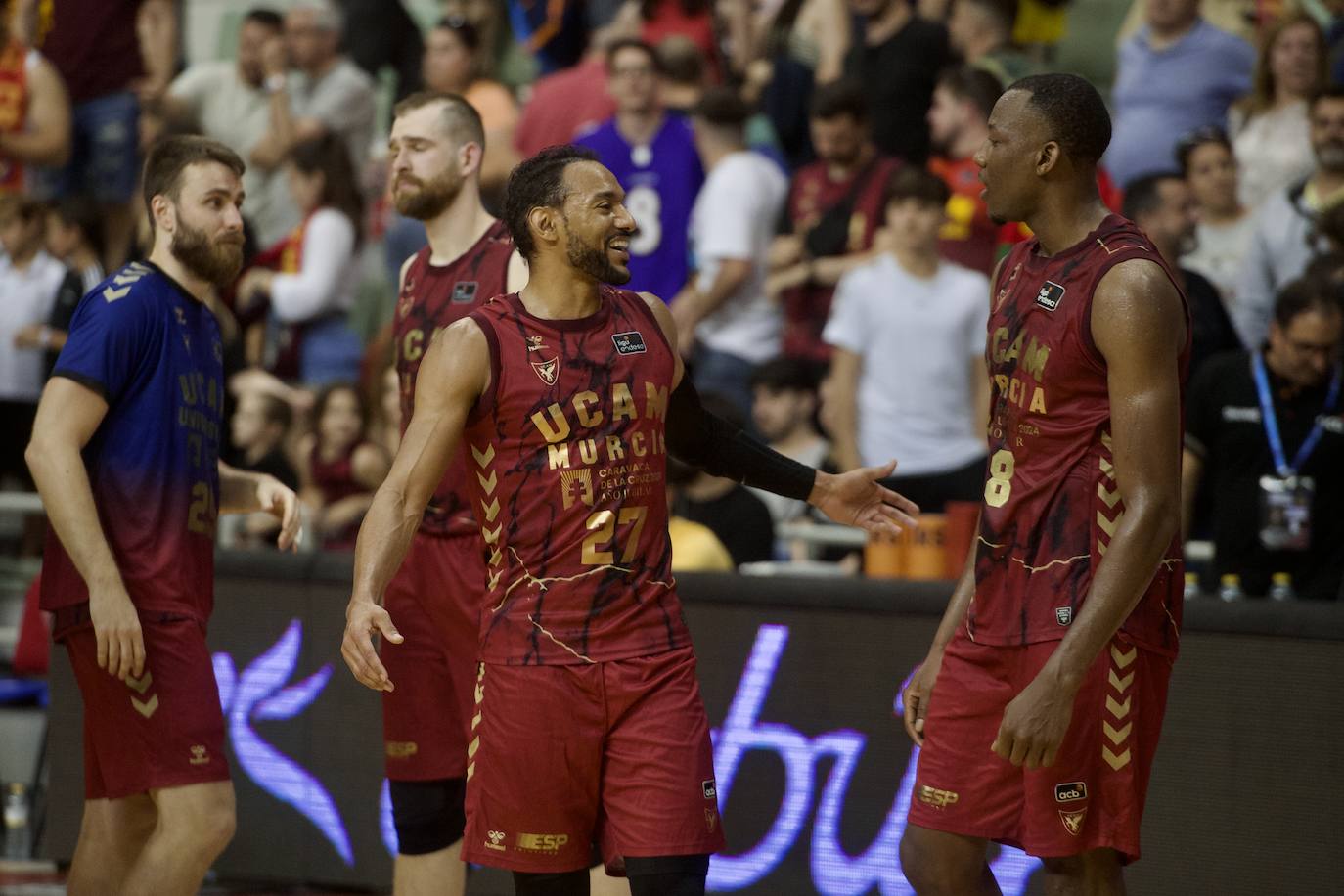 La victoria del UCAM Murcia frente al Fuenlabrada, en imágenes