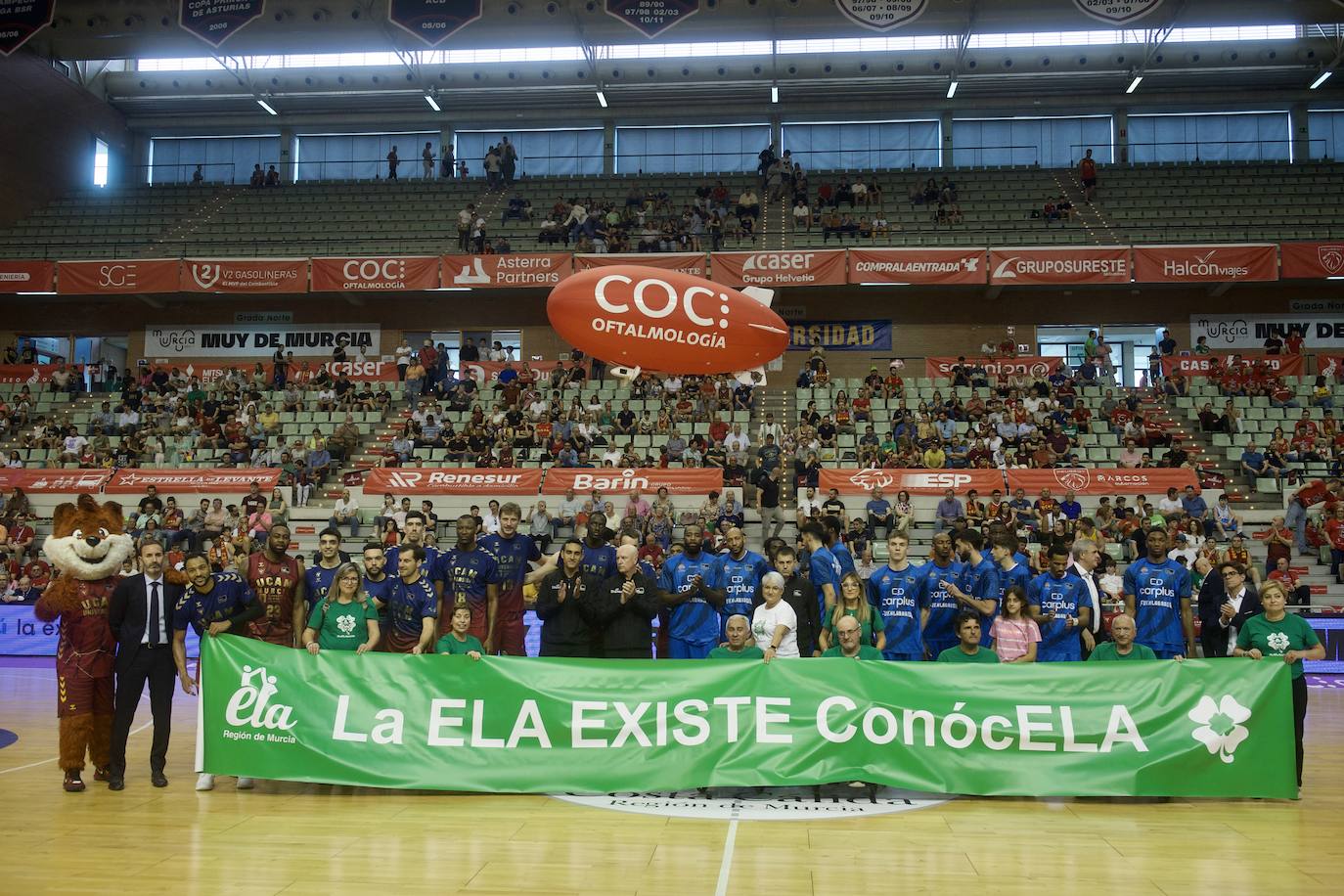 La victoria del UCAM Murcia frente al Fuenlabrada, en imágenes
