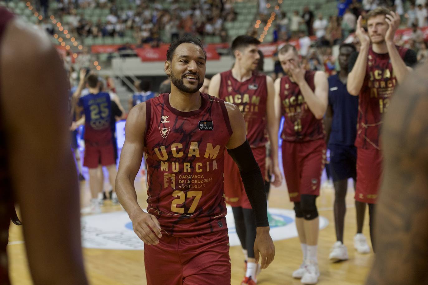 La victoria del UCAM Murcia frente al Fuenlabrada, en imágenes