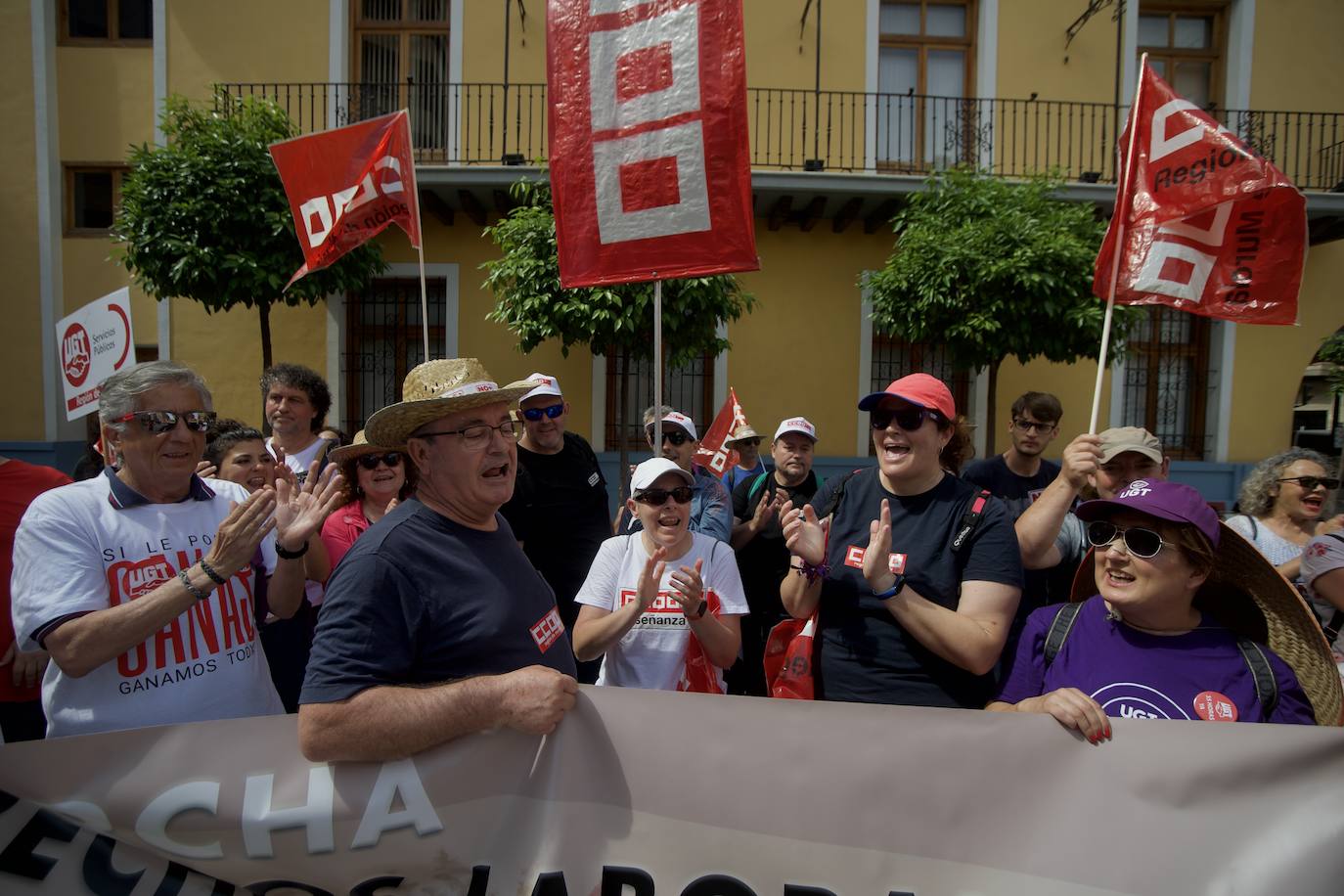 Marcha en Murcia por los derechos laborales