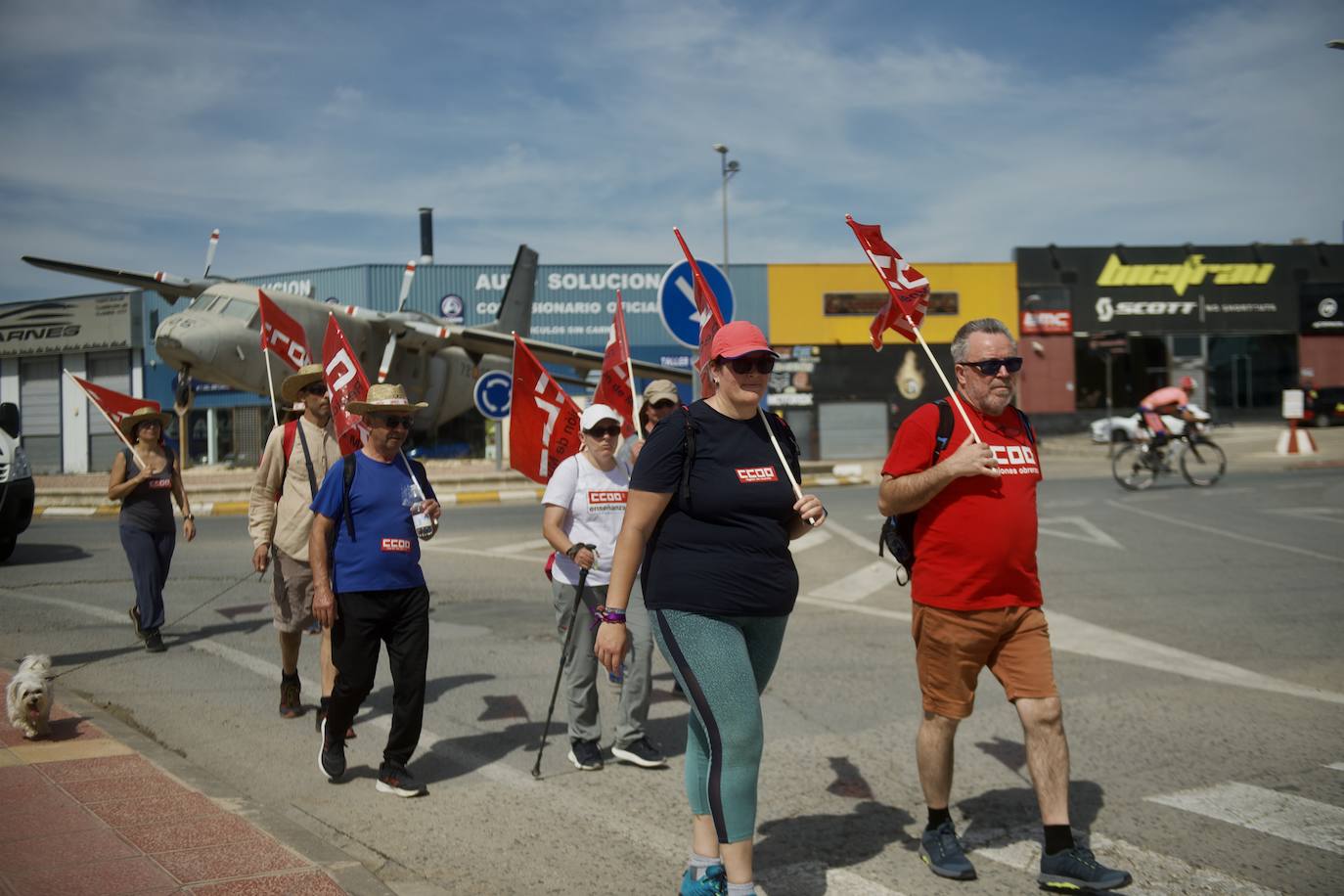 Marcha en Murcia por los derechos laborales