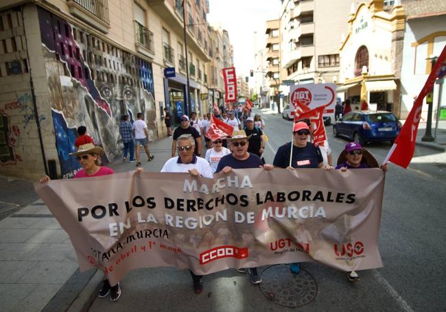 Marcha por los derechos laborales