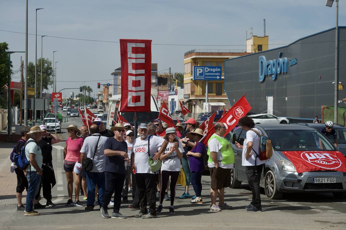 Marcha en Murcia por los derechos laborales