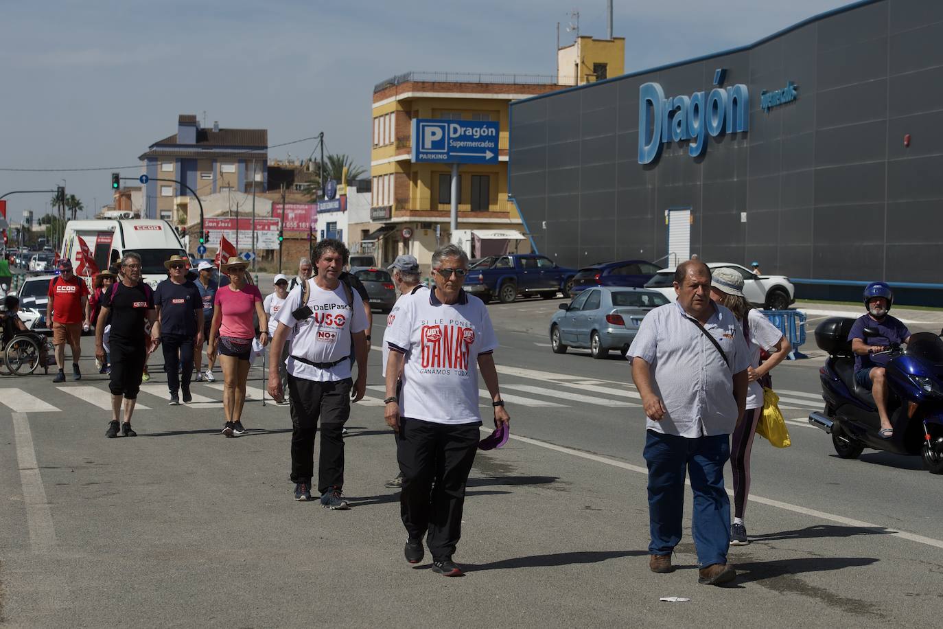 Marcha en Murcia por los derechos laborales