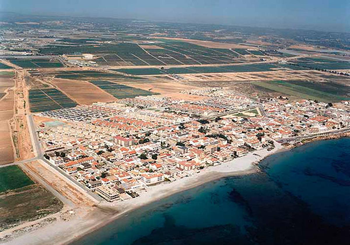 Playa de las Higuericas, en Pilar de la Horadada.