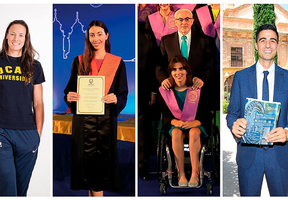 Algunos de los más recientes en graduarse han sido Elsa Baquerizo, Artemi Gavezou y Beatriz Zudaire, y el taekwondista Joel González se ha doctorado.