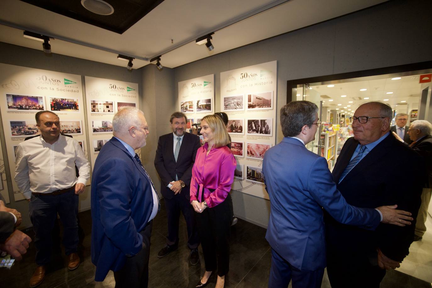 La celebración del 50 aniversario de El Corte Inglés en Murcia, en imágenes