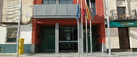 Fachada del Ayuntamiento de Bullas.