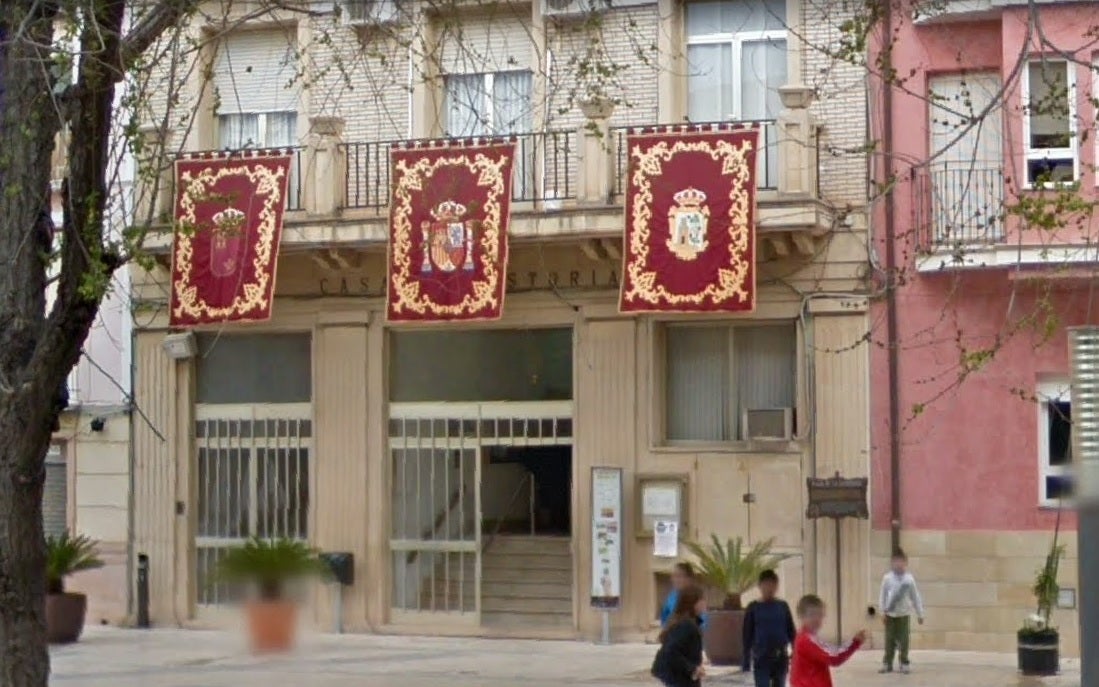 Fachada del Ayuntamiento de Calasparra.