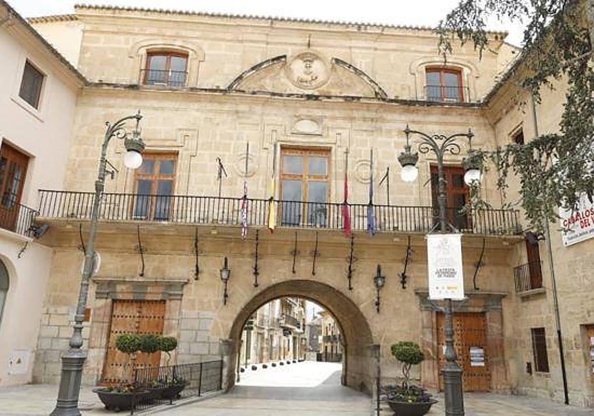 Ayuntamiento de Caravaca de la Cruz, en una imagen de archivo.