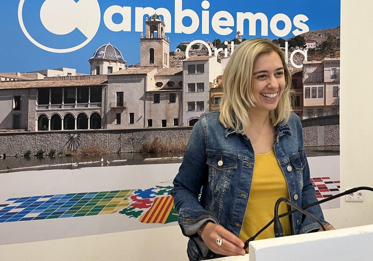 La concejala de Cambiemos, María García Sandoval.