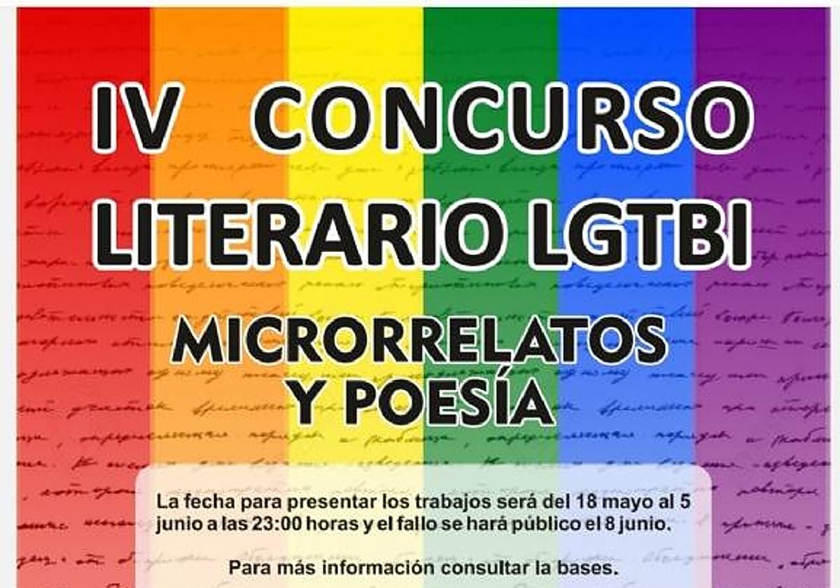 Lanzan los IV Premios Nacionales de Poesía y Microrrelatos LGTBIQ+ de Totana