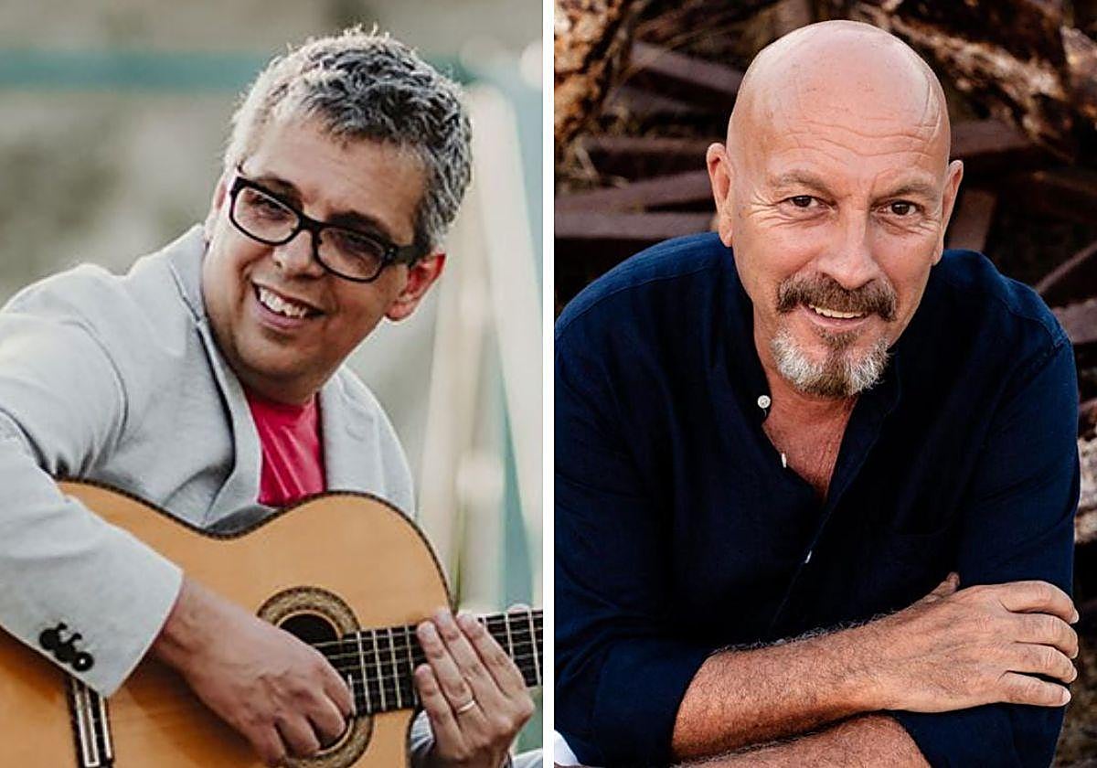 Pedro Guerra y Javier Ruibal