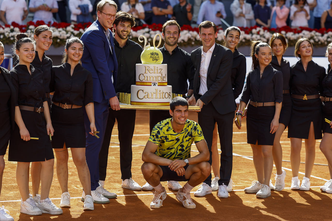 La victoria de Carlos Alcaraz ante Coric, en imágenes