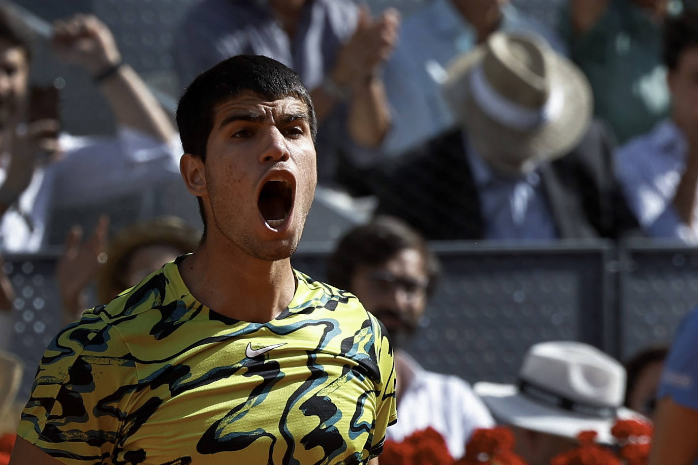 La victoria de Carlos Alcaraz ante Coric, en imágenes