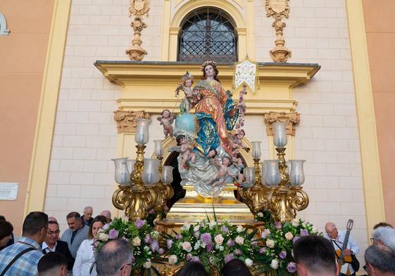 La Aurora, en rogativa para que llueva en Lorca