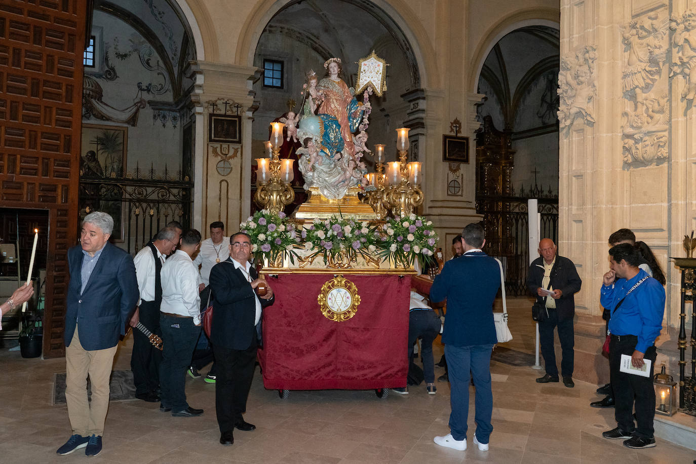 La Aurora, en rogativa para que llueva en Lorca