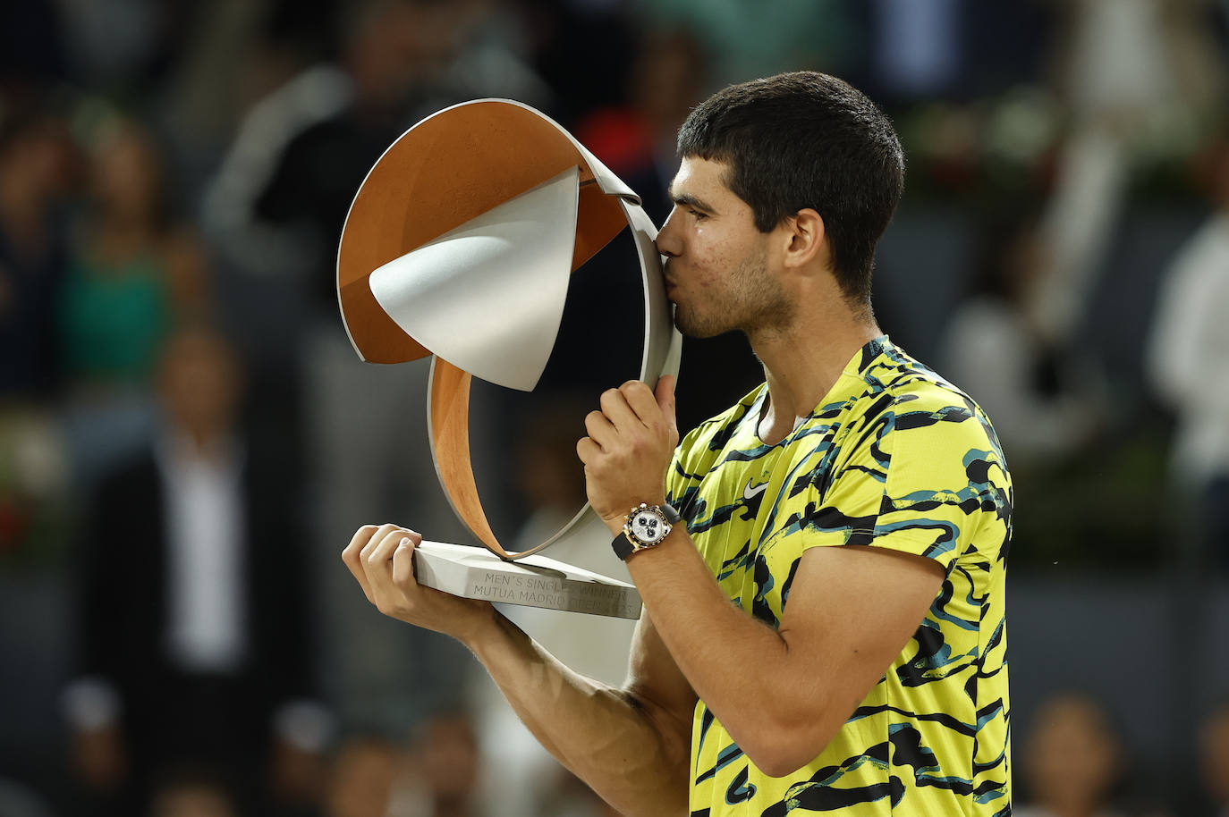 Carlos Alcaraz revalida su título en el Masters 1.000 de Madrid