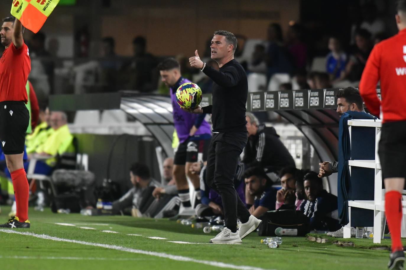 El empate del Cartagena frente al Burgos, en imágenes