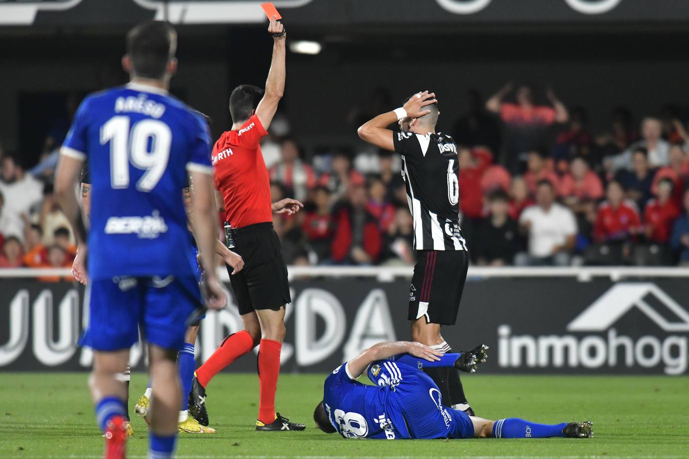 El empate del Cartagena frente al Burgos, en imágenes