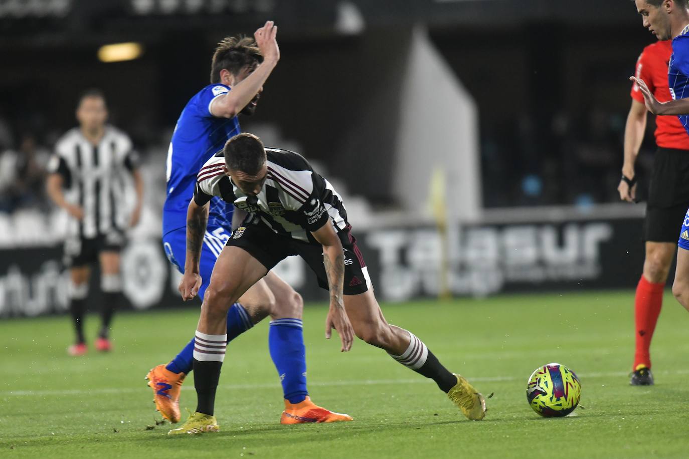 El empate del Cartagena frente al Burgos, en imágenes