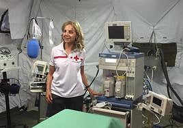 María Teresa Sánchez Elduayen, nueva presidenta de Cruz Roja en la Región de Murcia.