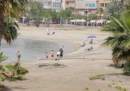 Playa de la Colonia, en Águilas, en una imagen de archivo.