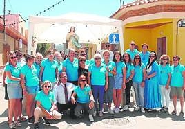 Fiesta en honor a la Purísima en Sangonera la Verde.