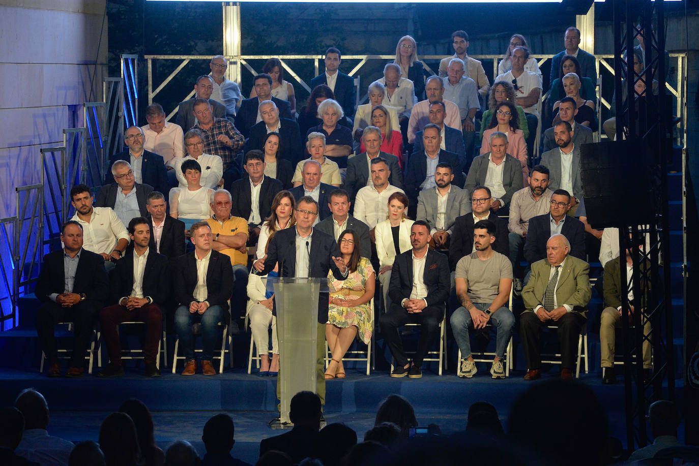 Las imágenes de la presentación de los aspirantes populares a las juntas municipales