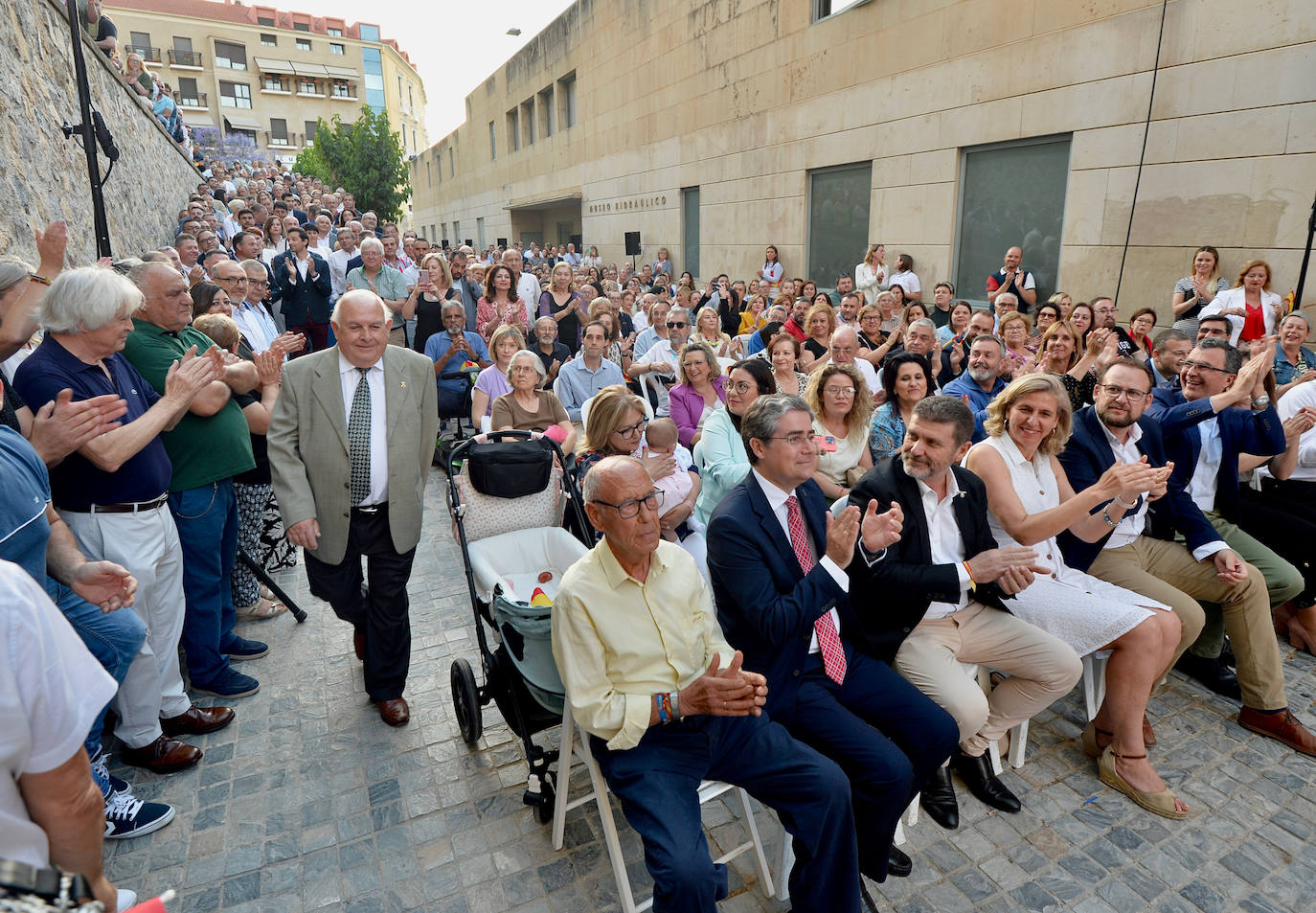 Las imágenes de la presentación de los aspirantes populares a las juntas municipales