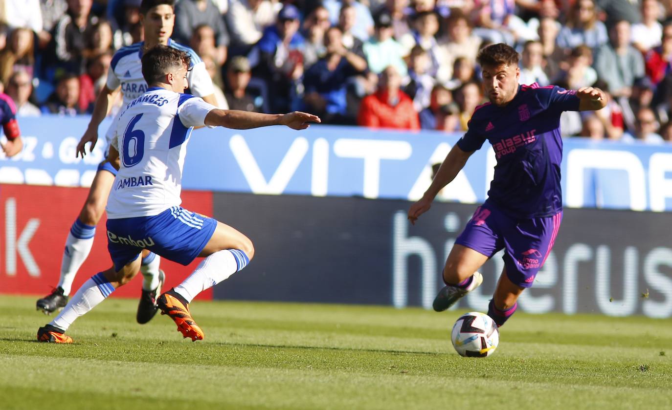 La derrota del Cartagena frente al Zaragoza, en imágenes