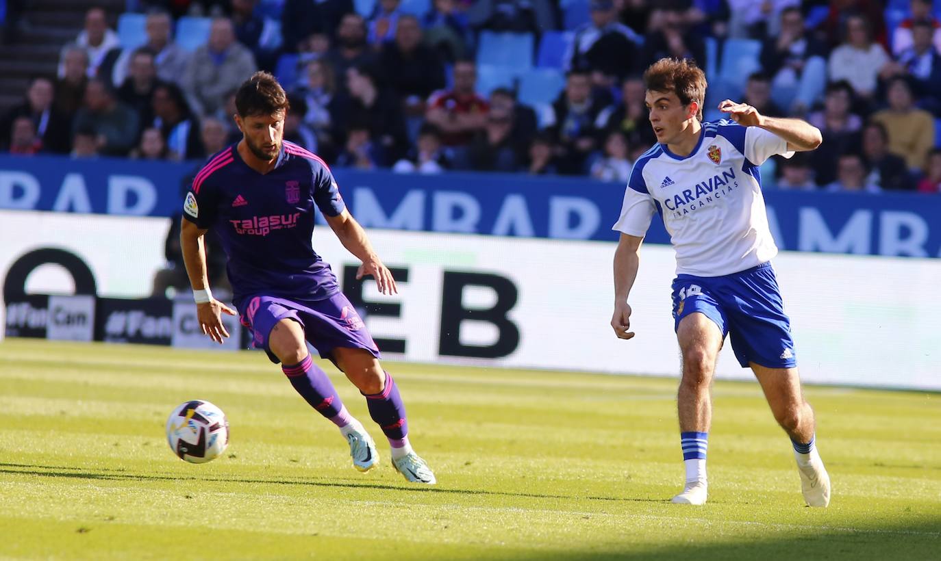 La derrota del Cartagena frente al Zaragoza, en imágenes