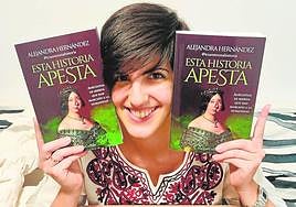 La historiadora Alejandra Hernández.