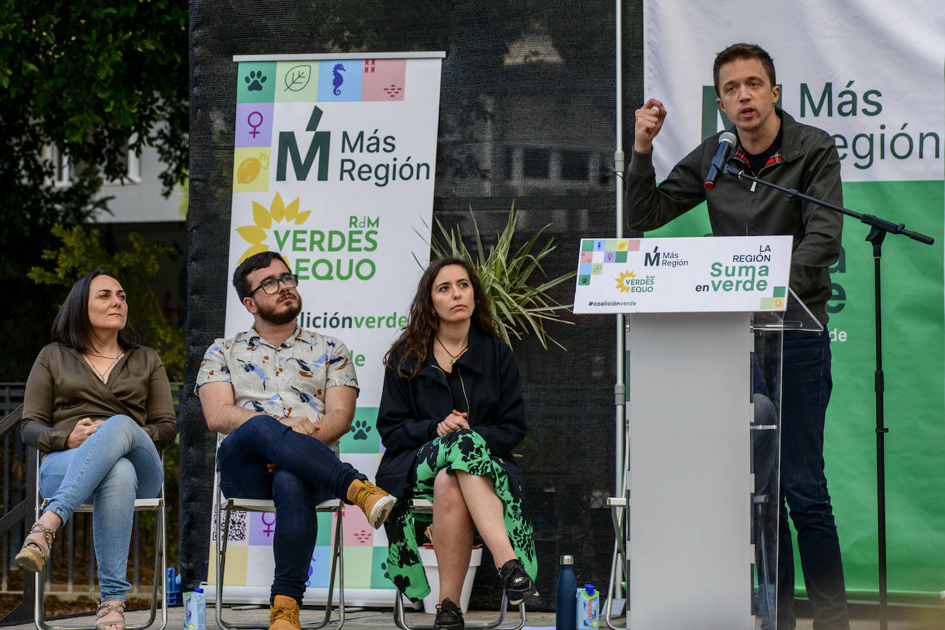 Íñigo Errejón visita Molina de Segura