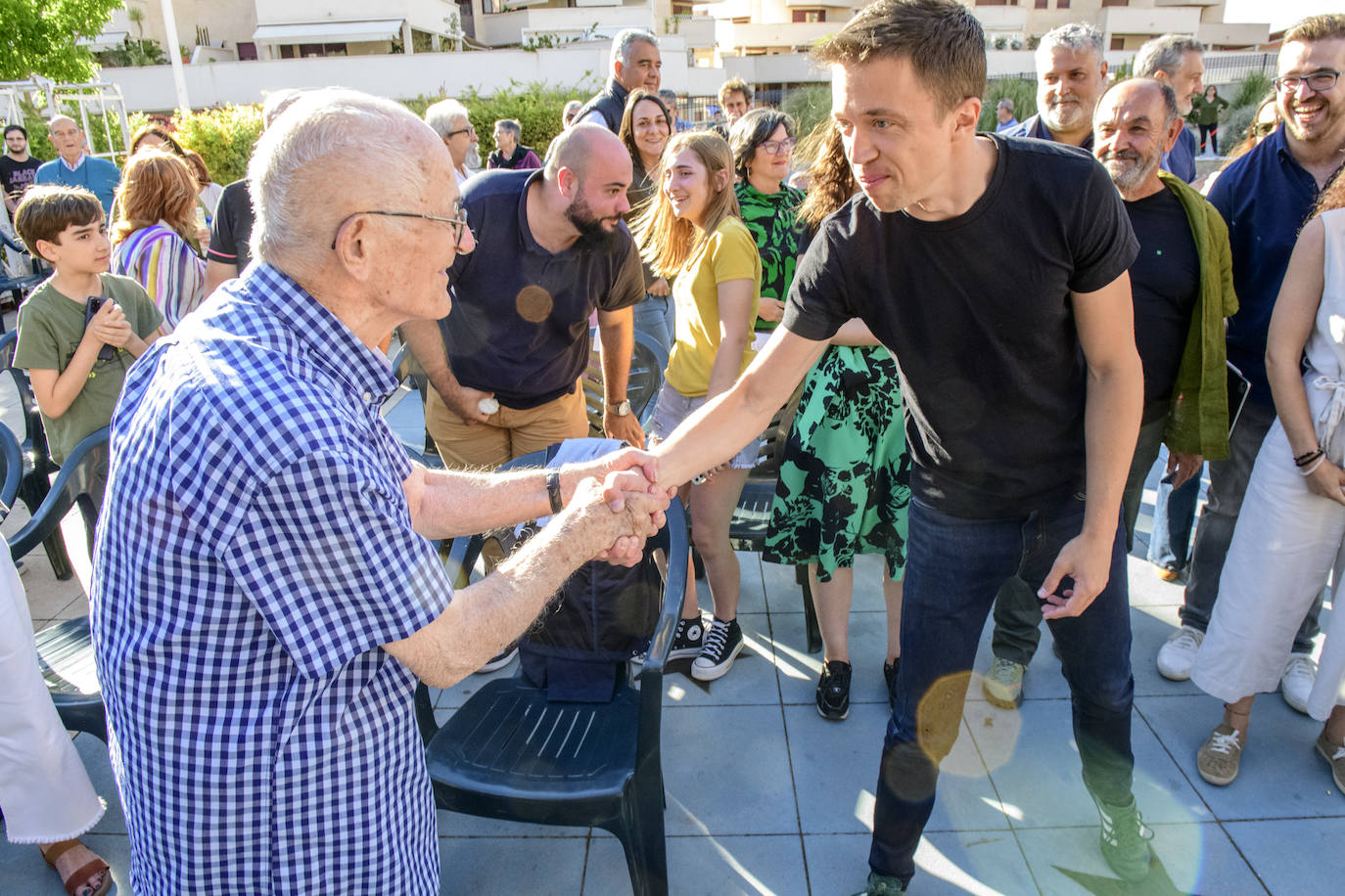 Íñigo Errejón visita Molina de Segura