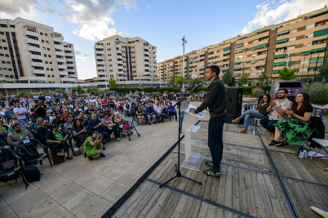 Íñigo Errejón visita Molina de Segura