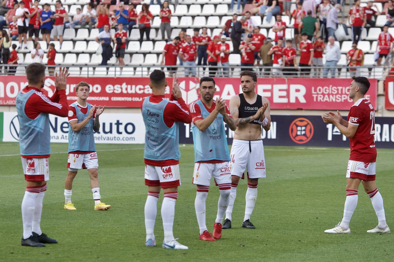 El empate del Real Murcia frente al Castellón, en imágenes