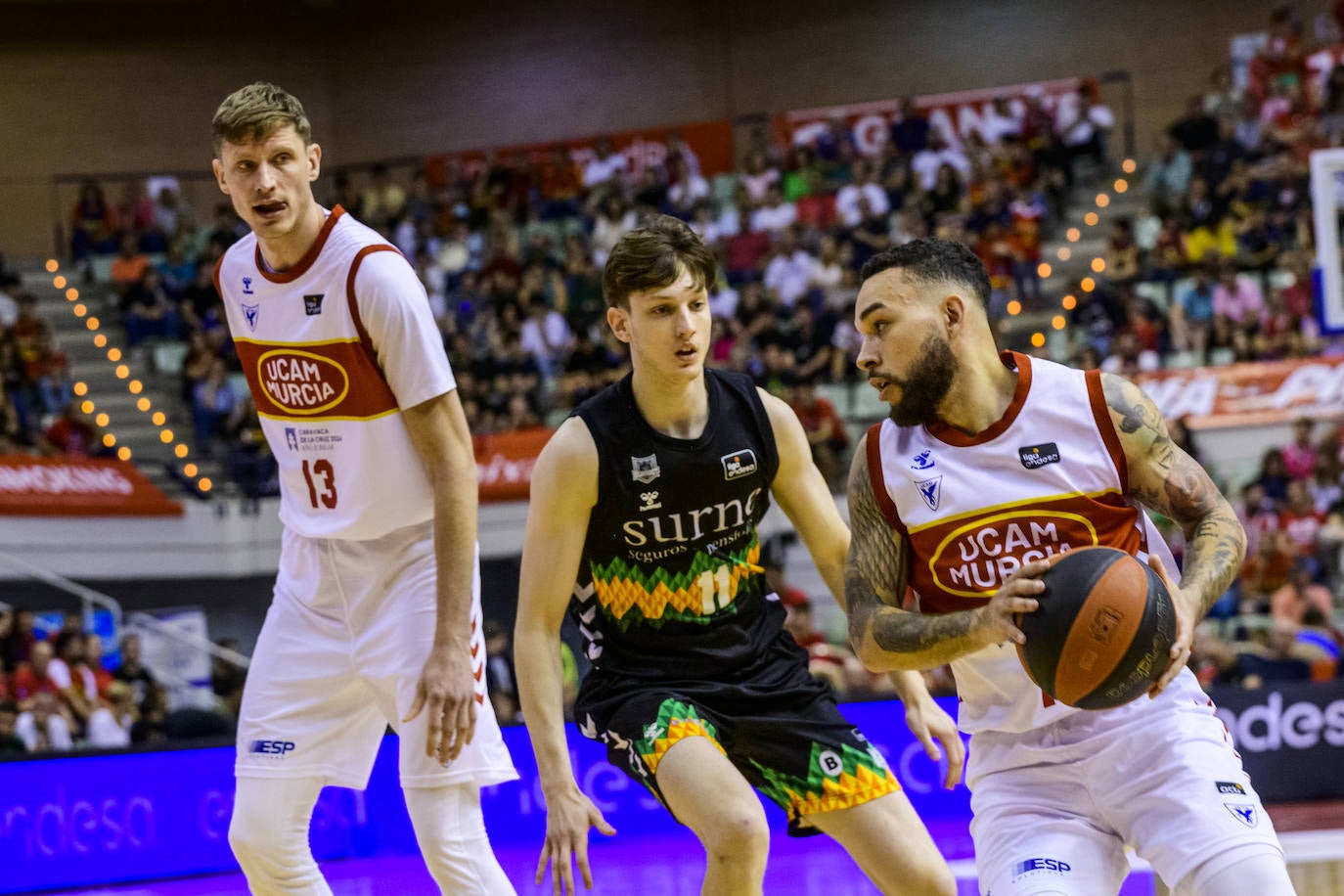 La victoria del UCAM Murcia ante el Surne Bilbao, en imágenes