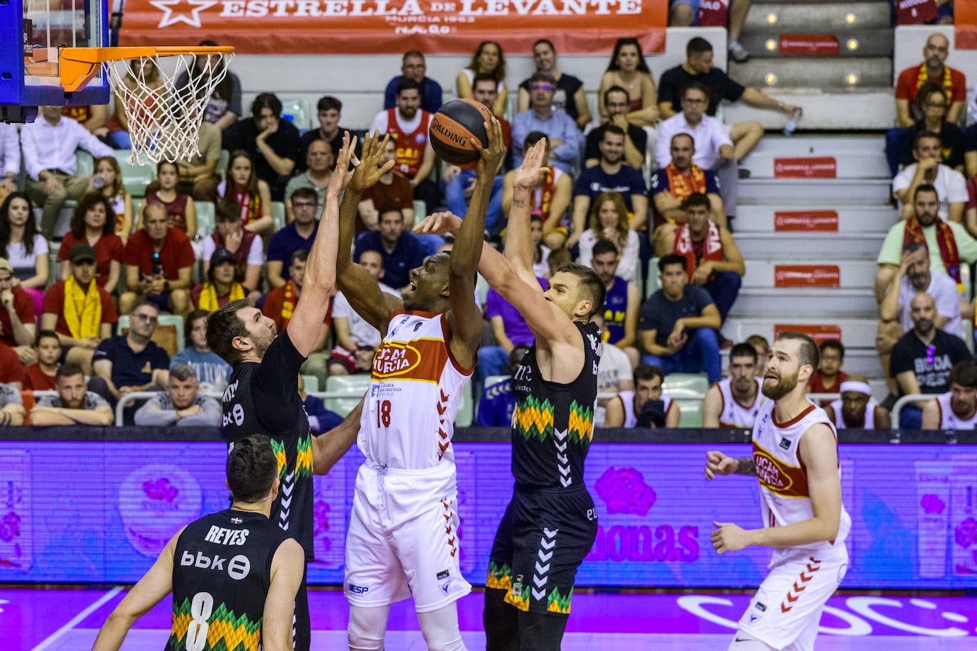 La victoria del UCAM Murcia ante el Surne Bilbao, en imágenes