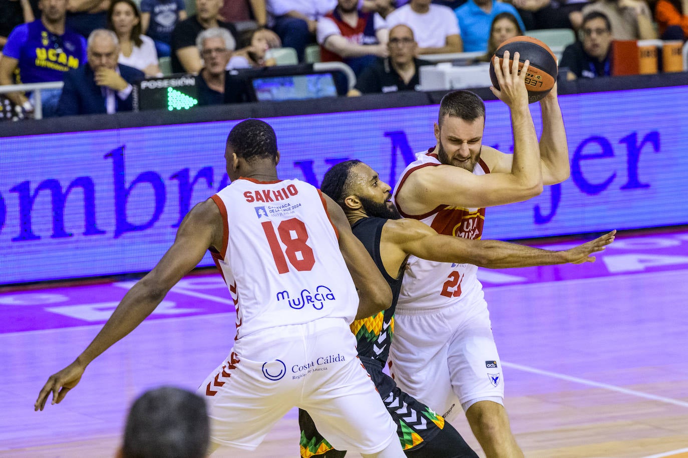 La victoria del UCAM Murcia ante el Surne Bilbao, en imágenes